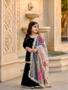 Oc 232 Viscose Velvet Embroidery Work Top With Sharara Dupatta Wholesale In India
